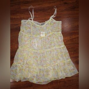 Intimately Free People Babydoll Dress Size Large NWT
